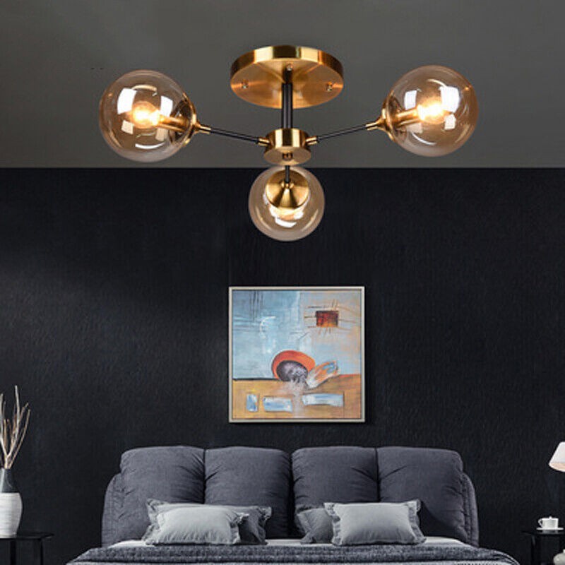 Kitchen Chandelier Lighting Glass Ceiling Lights Modern Lamp Lobby Pendant Light